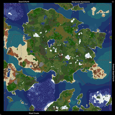 Vorschau der Weltkarte